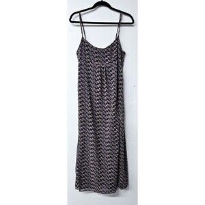 ZARA Woman Spaghetti Strap Back Button Summer Maxi Women Dress (M)